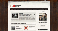 Desktop Screenshot of moloko-plus.de